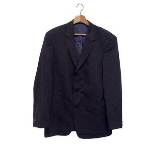 Hugo Boss Black Wool Blend Two-Button Suit Men's Jacket Blazer Size 42